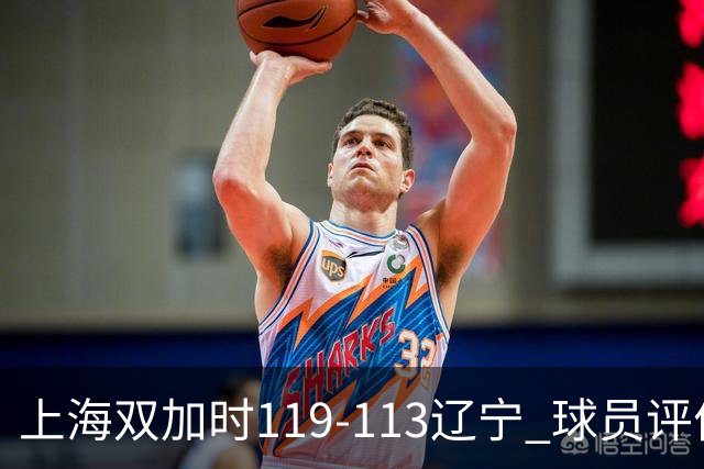 上海双加时119-113辽宁 球员评价：4人优秀，3人及格，4人低迷
