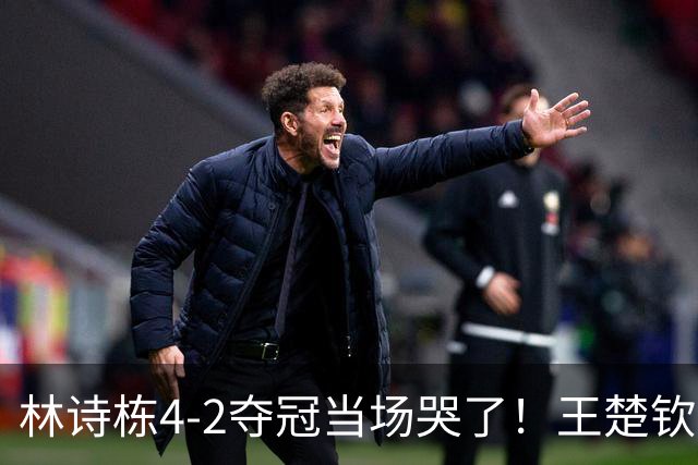 林诗栋4-2夺冠当场哭了！王楚钦上前拍肩安慰，所有委屈终于释放
