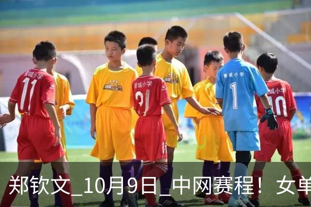 郑钦文 10月9日 中网赛程！女单1/4决赛+直播：郑钦文遭遇本届赛事最强对手！